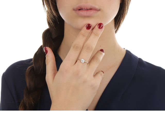 Ring Gold 750 With Diamonds Selezione Zanolli