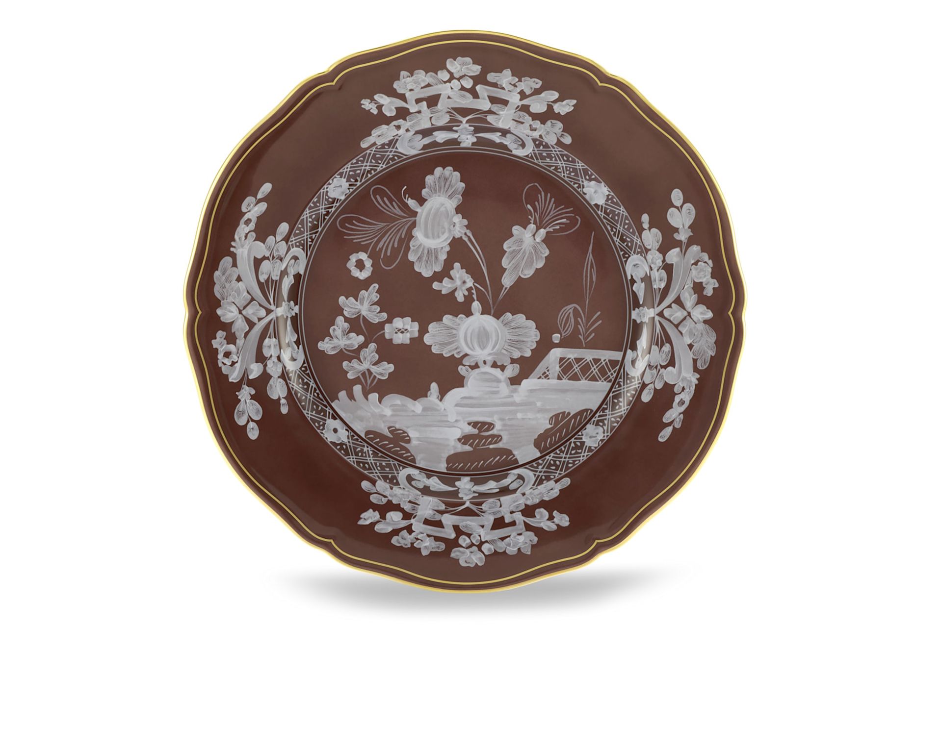 Charger Plate Oriente Italiano Castagn Porcelain Richard Ginori 188332 F00300pt1100310b67