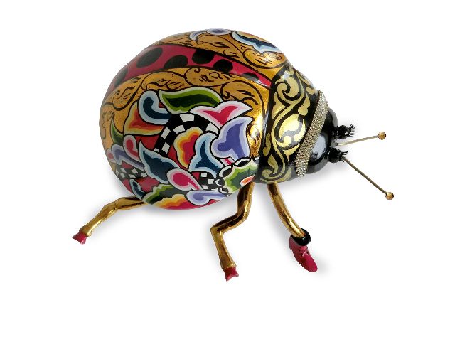 Ladybug Lady L Hand Painted Toms Drag 186412 753td4594