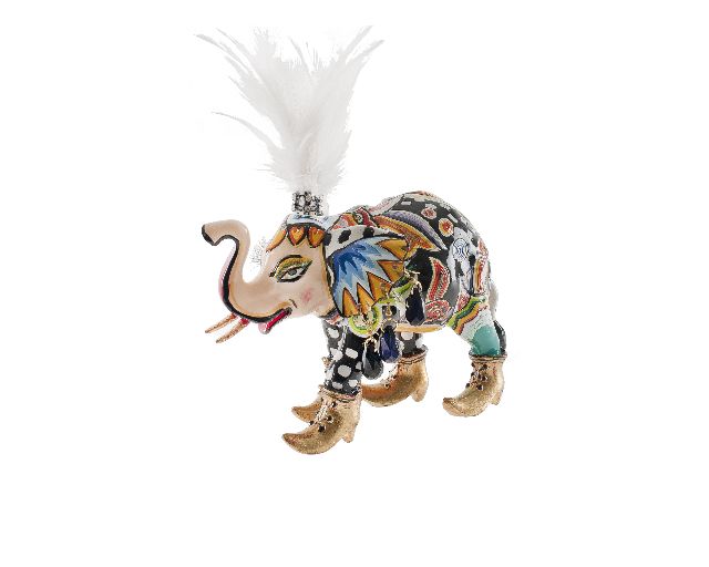 Elephant miss baba hand painted