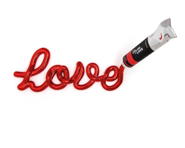 Scultura the color of love rossa