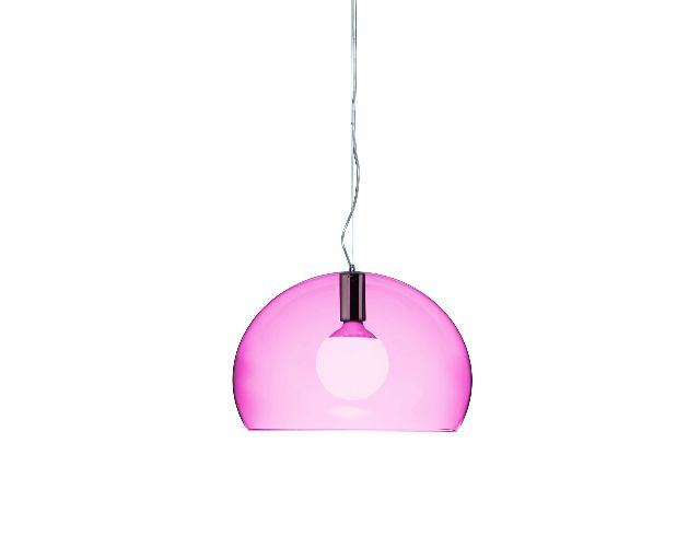 Lampada sospensione small fl/y rosa