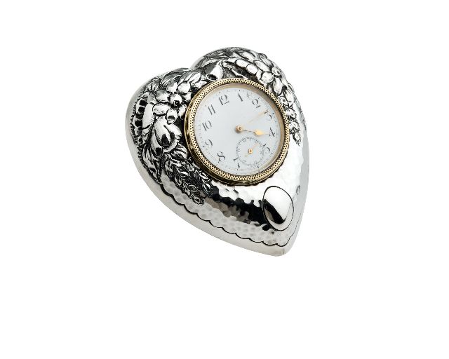 Orologio da tavolo argento 50 grammi birmingham (gb) 1902-1903