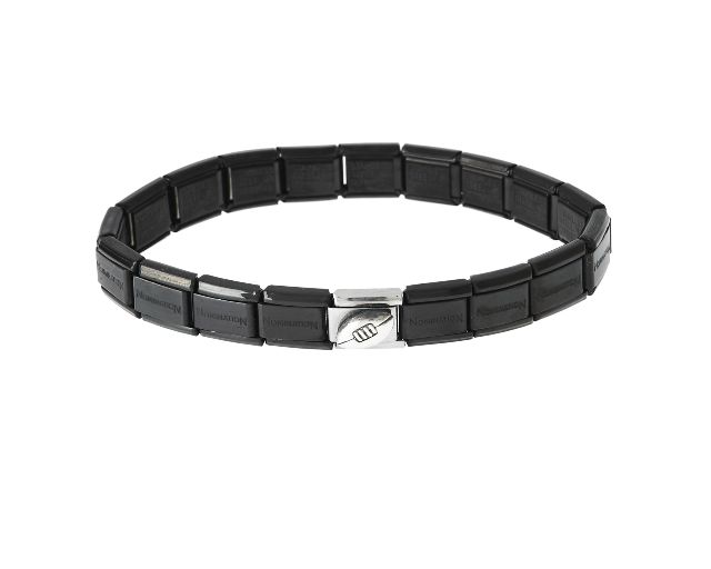 Bracciale composable acciaio rugby