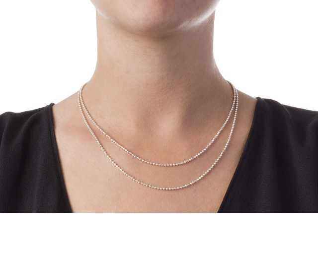 Catenina A Palle Argento Selezione Zanolli 162806 611clpalla0190