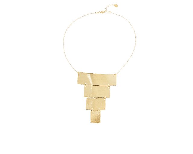 Collana Argento Dorato Con Rettangoli Selezione Zanolli 185985 611cl00401