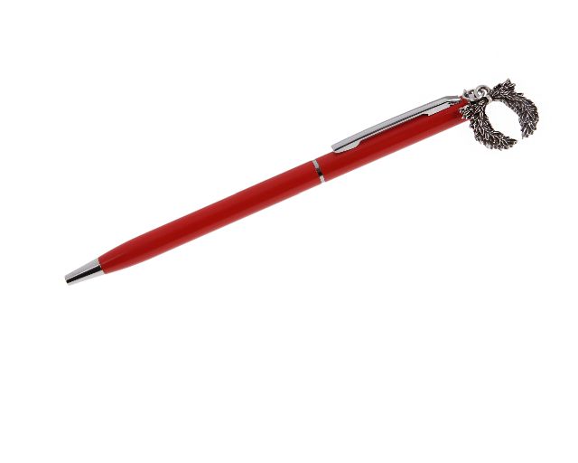 Penna Con Ciondolo Alloro E Scatola Selezione Zanolli 153459 912mz19112