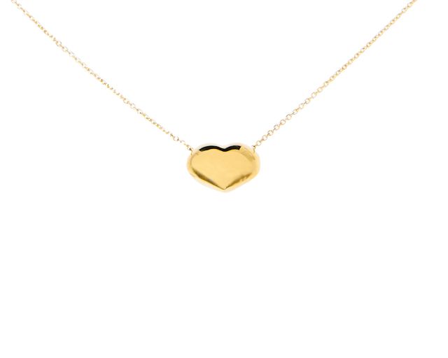 Catenina oro 750‰ con ciondolo cuore