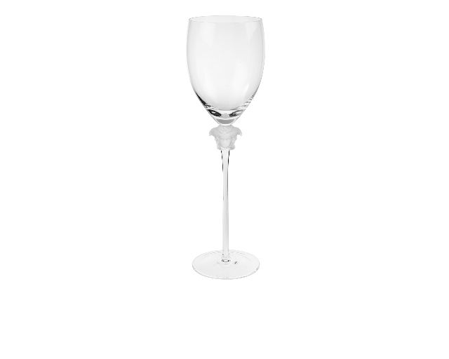 Water goblet medusa lumiere crystal