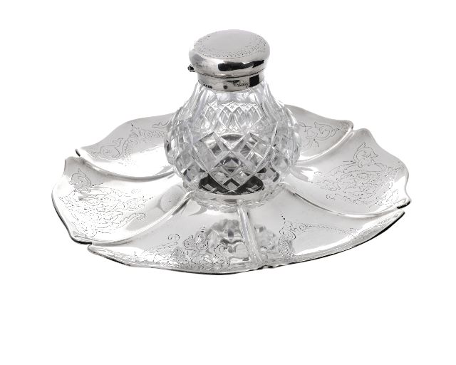 Calamaio argento 430 grammi londra (gb) 1866-1867