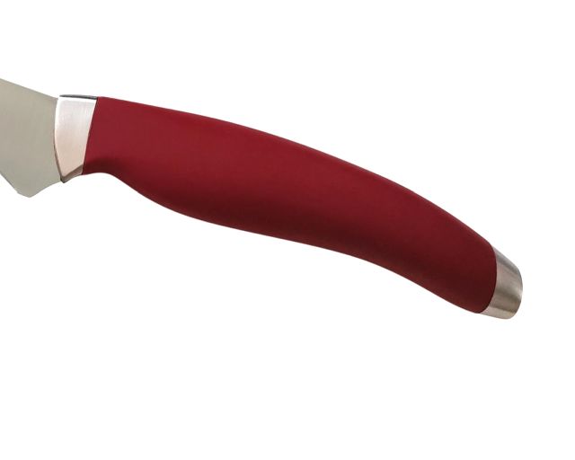 Coltello Pane Teknica Acciaio Con Manico Rosso Berkel 166639 8401br22smrbl