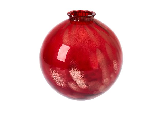 Vase sfera red