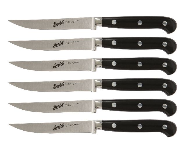 Set coltelli bistecca adhoc acciaio 6 pezzi