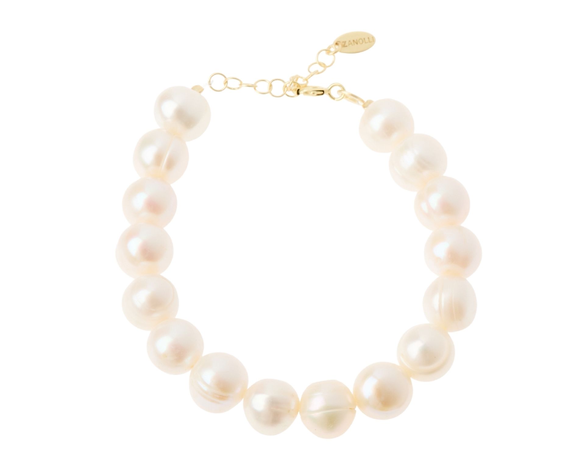 Bracelet Silver With Rivers Pearls Selezione Zanolli 189744 726br2655