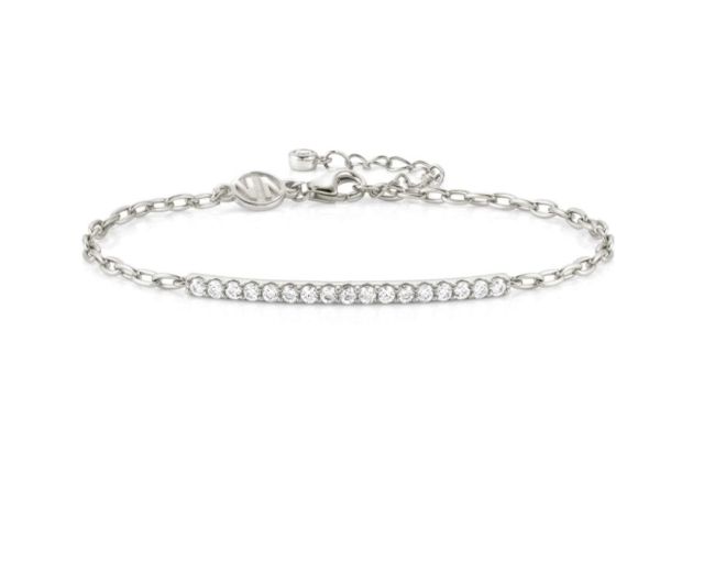 Bracciale lovelight argento con cubic zirconia bianchi