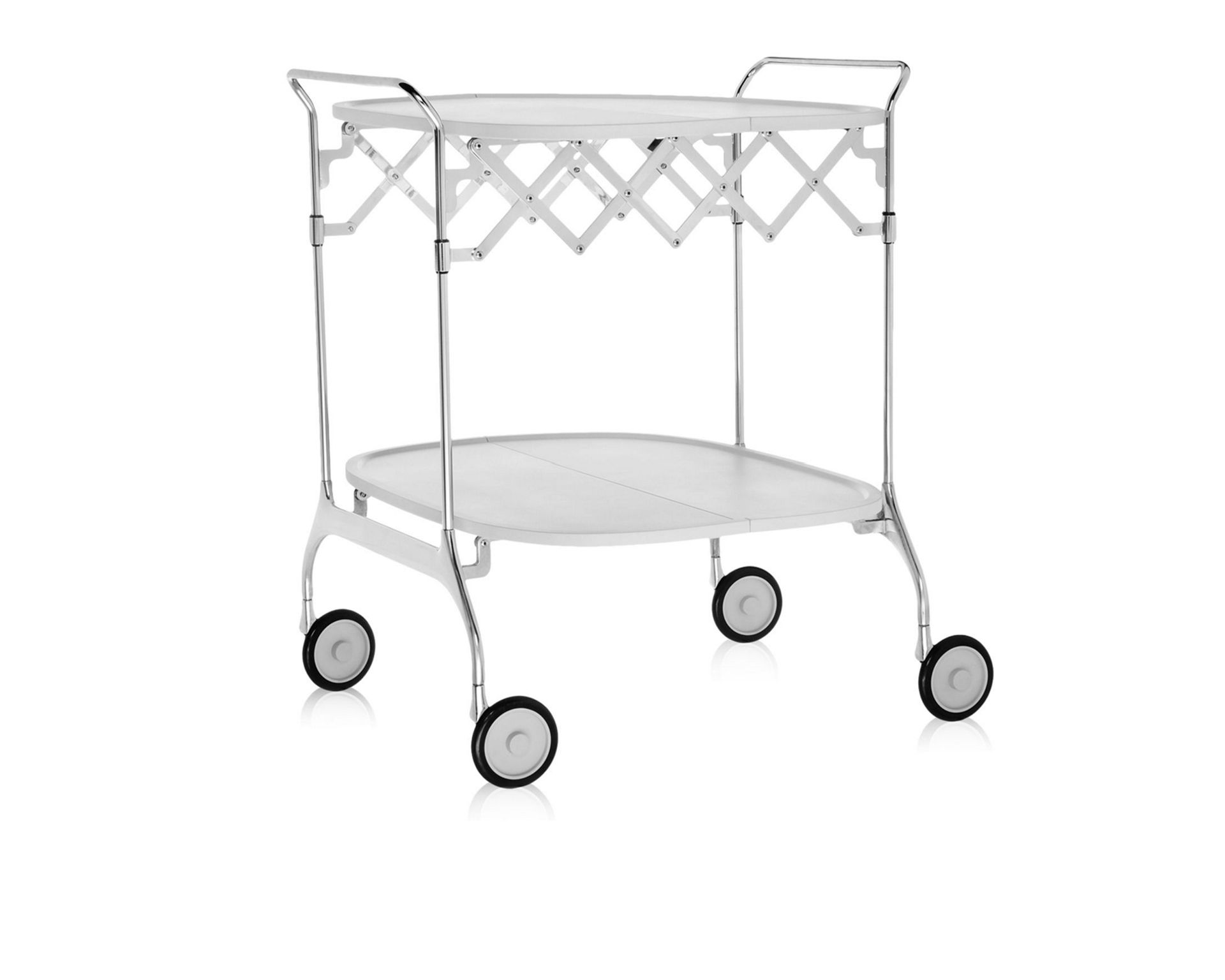 Carrello Gastone Bianco Kartell