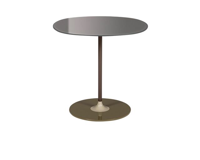 Tavolino thierry acciaio grigio
