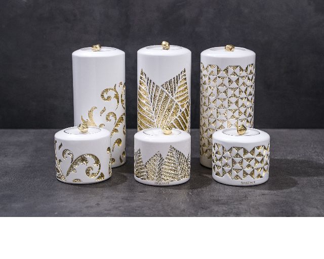 Portacandela Arabesque Bianca Selezione Zanolli 164421 875ca04012b