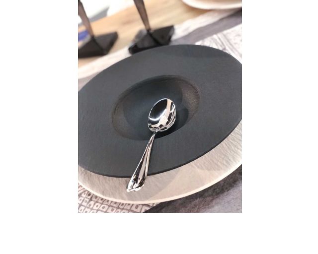 Pasta Plate Manufacture Rock Porcelain Black Villeroy E Boch