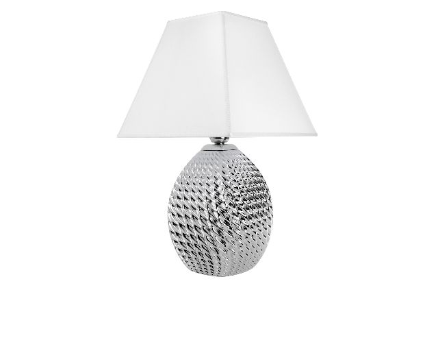 Lampada twist argento bilaminato