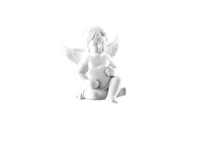 Angel With Heart Porcelain With Chocolate Candies Rosenthal 156384 Ia5400010290097hx