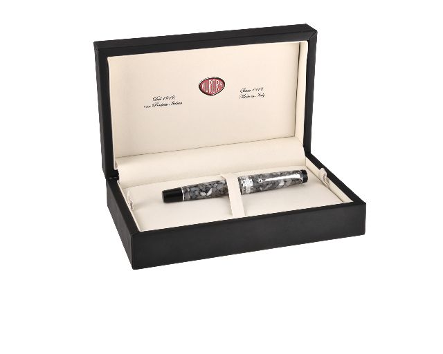 Penna Stilografica Optima Auroloide Grigio Screziato Aurora 58815 877996cgm