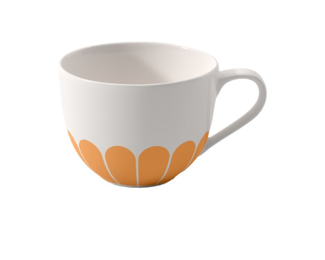 Tazza caffè fleur soleil porcellana