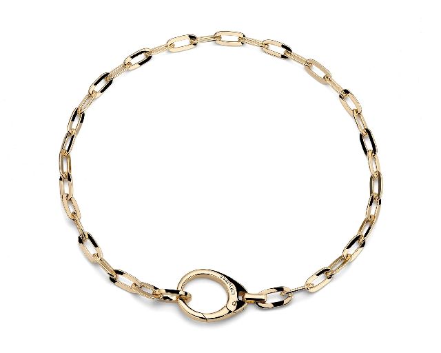 Collana classica in bronzo dorato