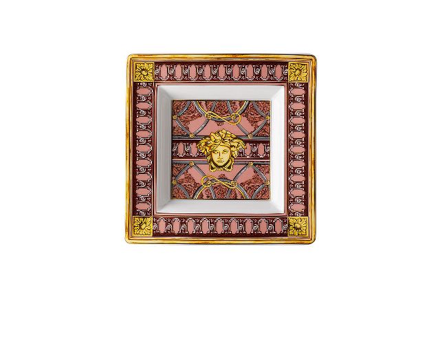 Coppa quadra la scala del palazzo porcellana rosa
