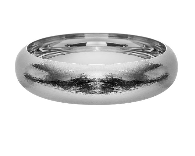 Bowl pitone silver plated
