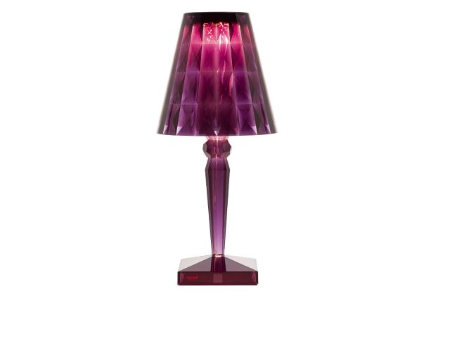 Lamp big battery violet