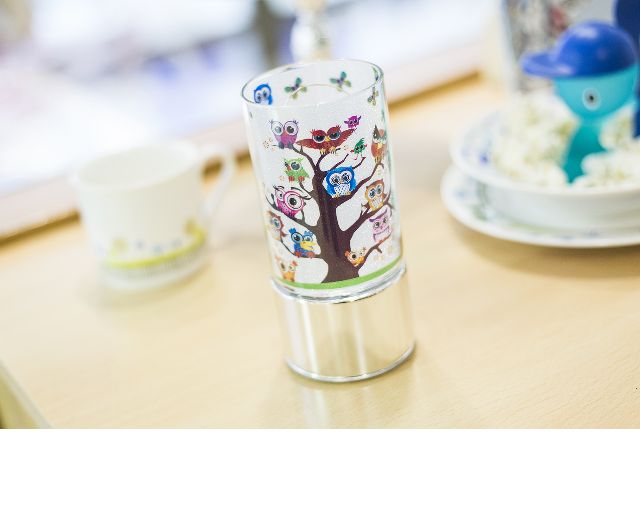 Bomboniera Battesimo Albero Gufi Con Ciuffo Portaconfetti Selezione Zanolli 170687 592b420302hx