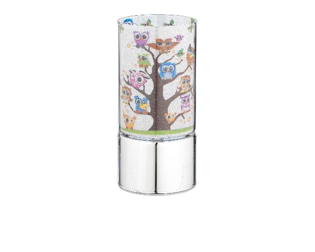 Bomboniera Battesimo Albero Gufi Con Ciuffo Portaconfetti Selezione Zanolli 170687 592b420302hx