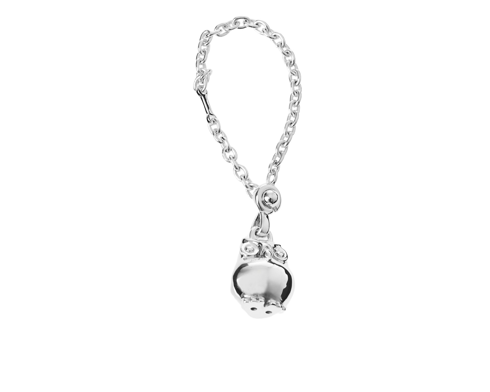 Portachiavi Gufo Argento Selezione Zanolli 187622 595pc753