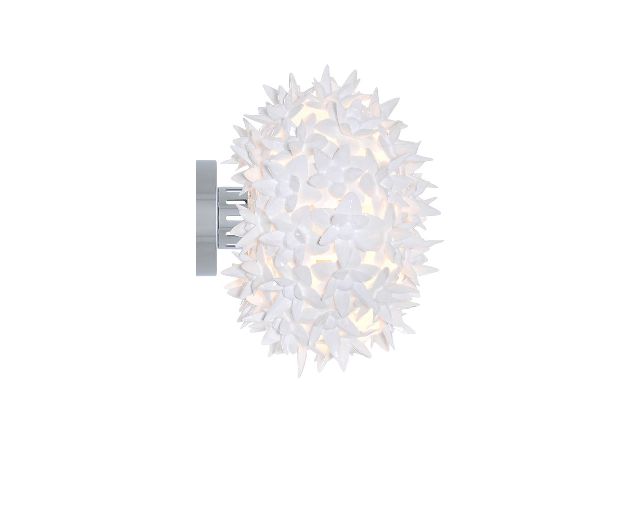 Lampada Sospensione Bloom Bianca Kartell
