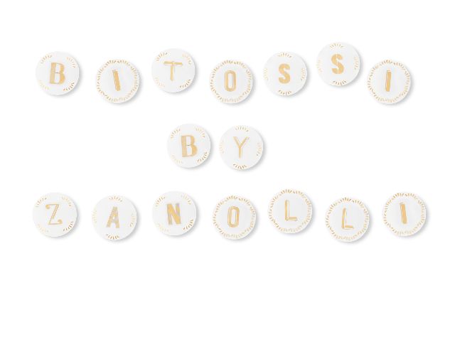 Little Plate Lettering Porcelain Letter Z Bitossi Home 162618 954let00026