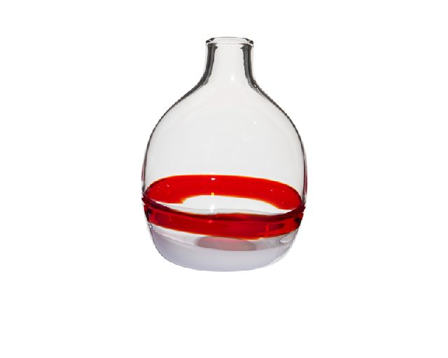 Vase singleflower italia murano glass