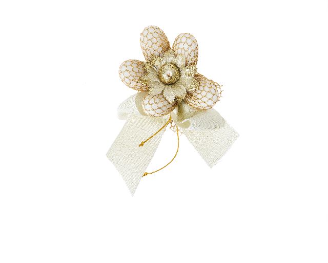 Favor sugared almonds gold