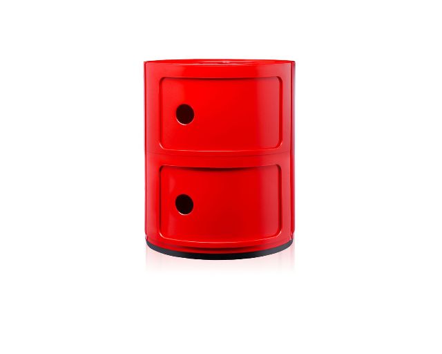 Drawer Componibile Two Elements Red Kartell