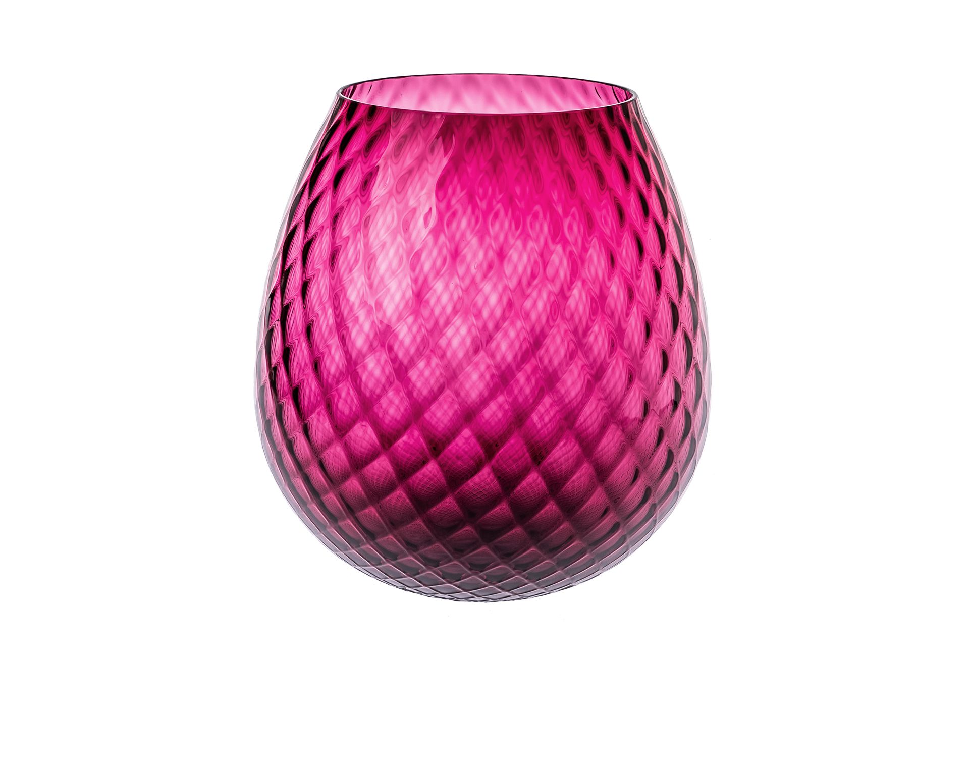 Vaso Portacandela Macrame Xxl Vetro Di Murano Color Rubino Nasonmoretti 174262 843macramexxlub