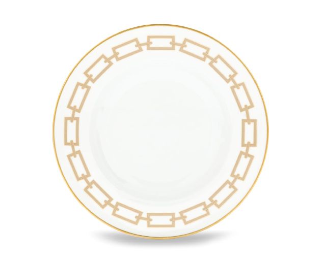 Soup plate catene cachemire porcelain
