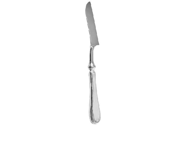 Soft cheese knife silver in english style