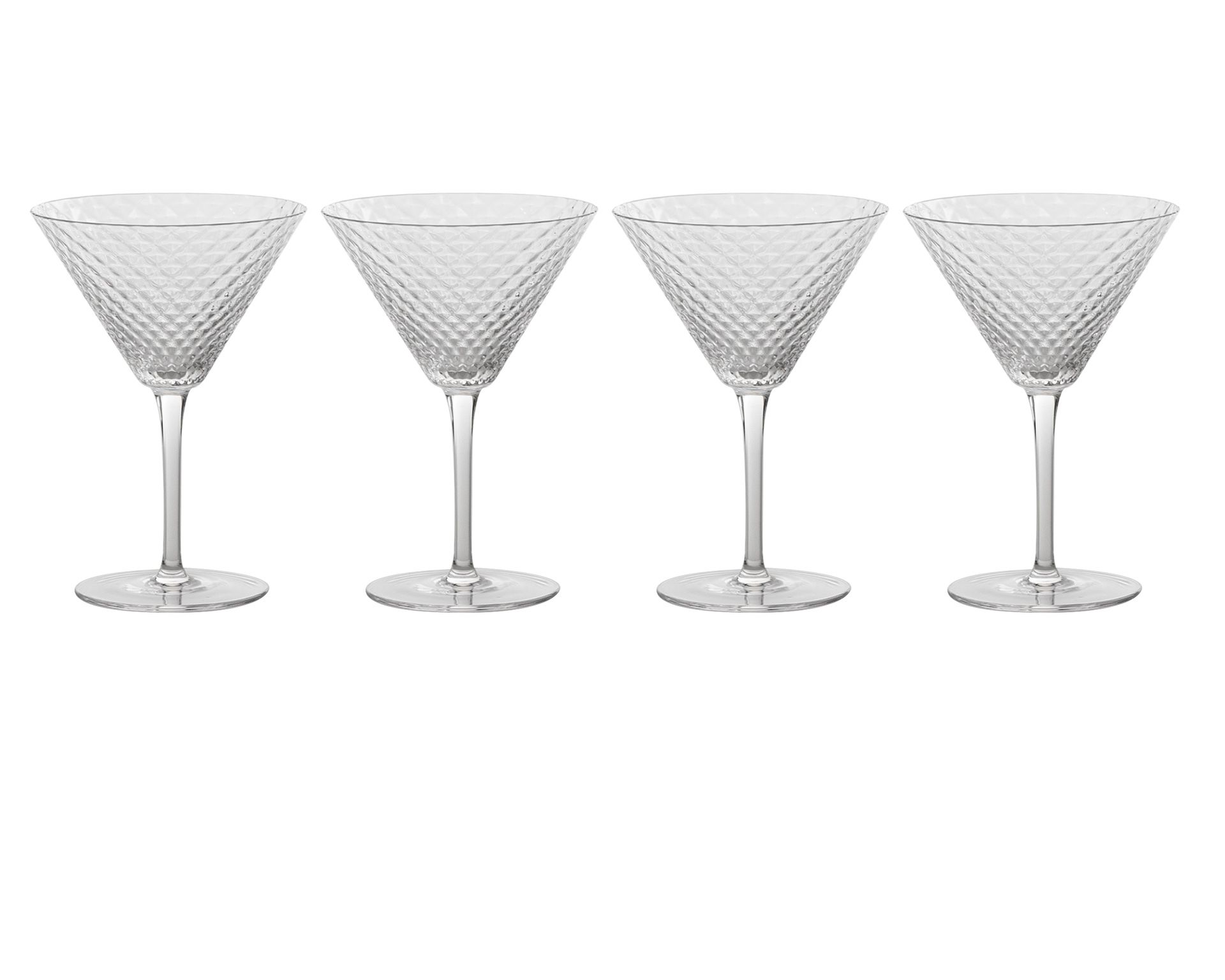 Calice Martini Veneziano Mixology 4 Pezzi Zafferano 186667 978vn01800