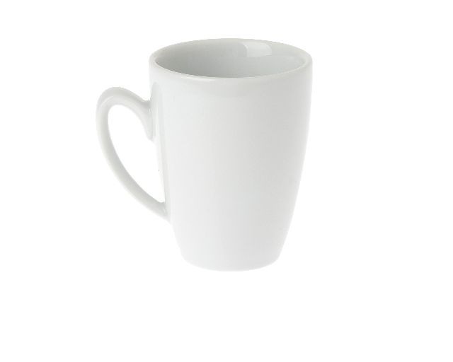Espresso cup mesh porcelain white