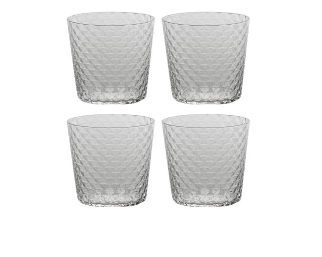 Bicchiere tumbler xl veneziano mixology 4 pezzi