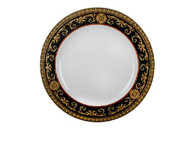 Dinner plate medusa porcelain