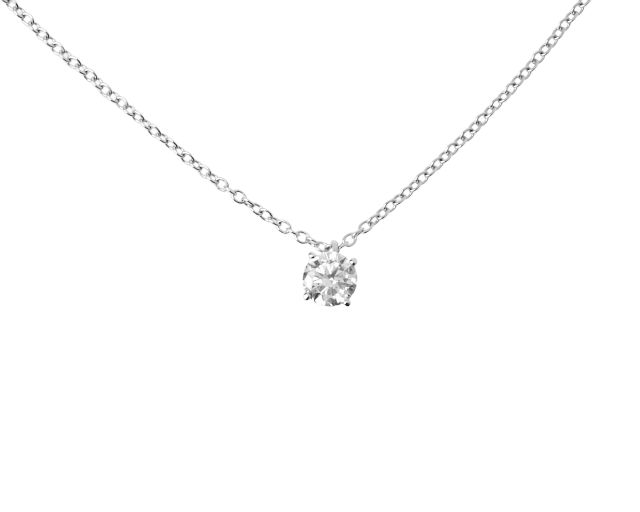 Collana oro 750‰ con diamante