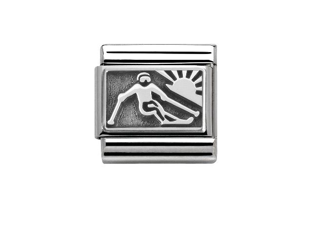 Bracciale composable acciaio sci