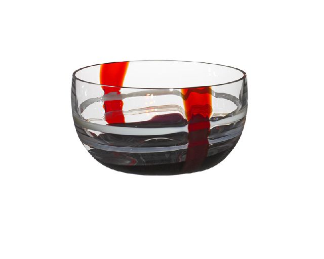 Bowl mignon murano glass samurai