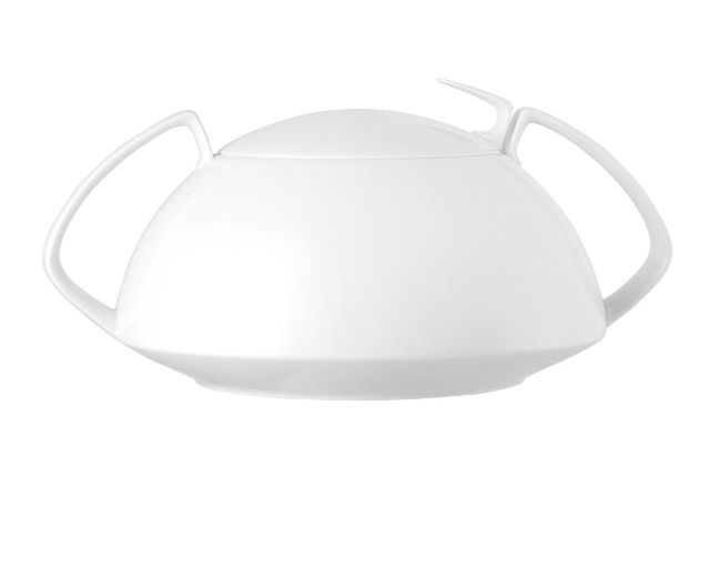 Zuppiera tac gropius bianco porcellana